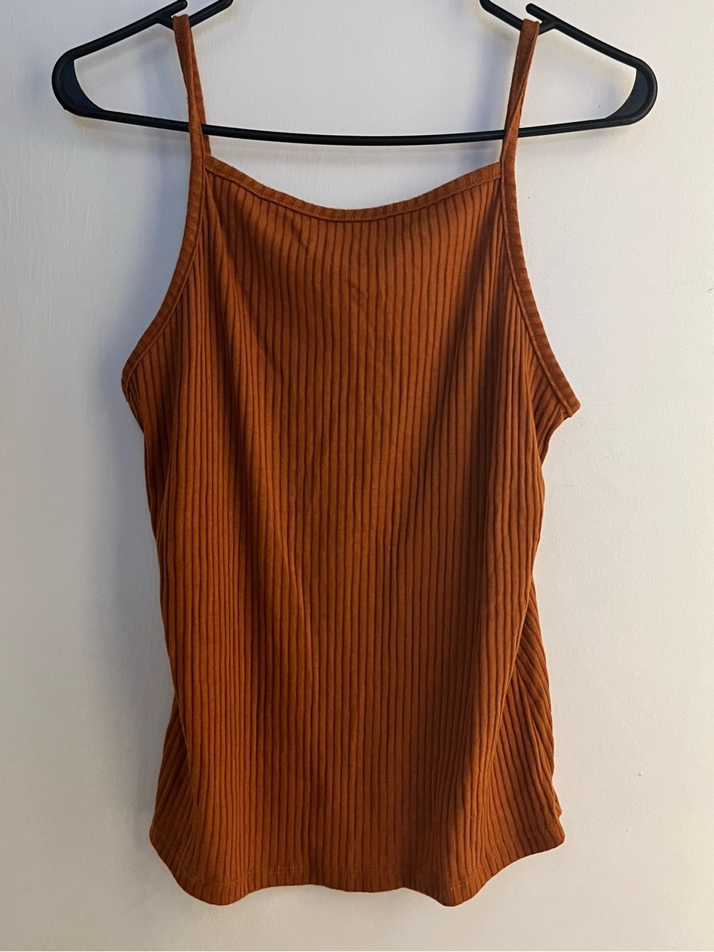Rue21 Ribbed Spaghetti Strap Cami - Rust Brown